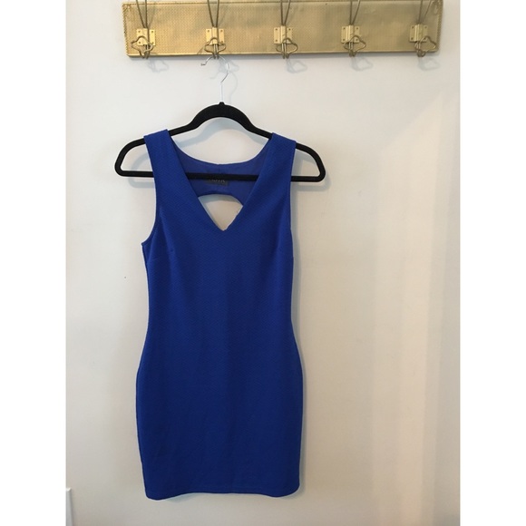 Blue ASTR dress - Picture 1 of 2